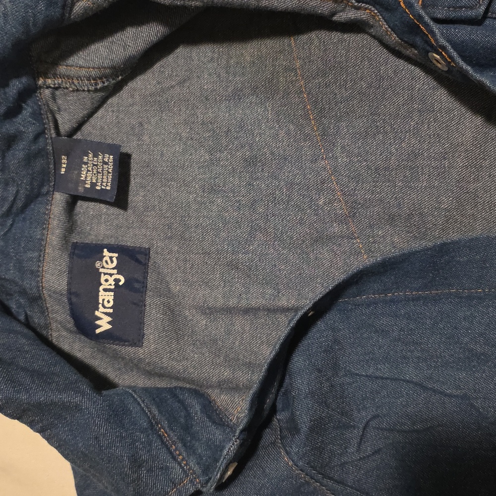 Wrangler Blue Jean Jacket - Picture 8 of 10